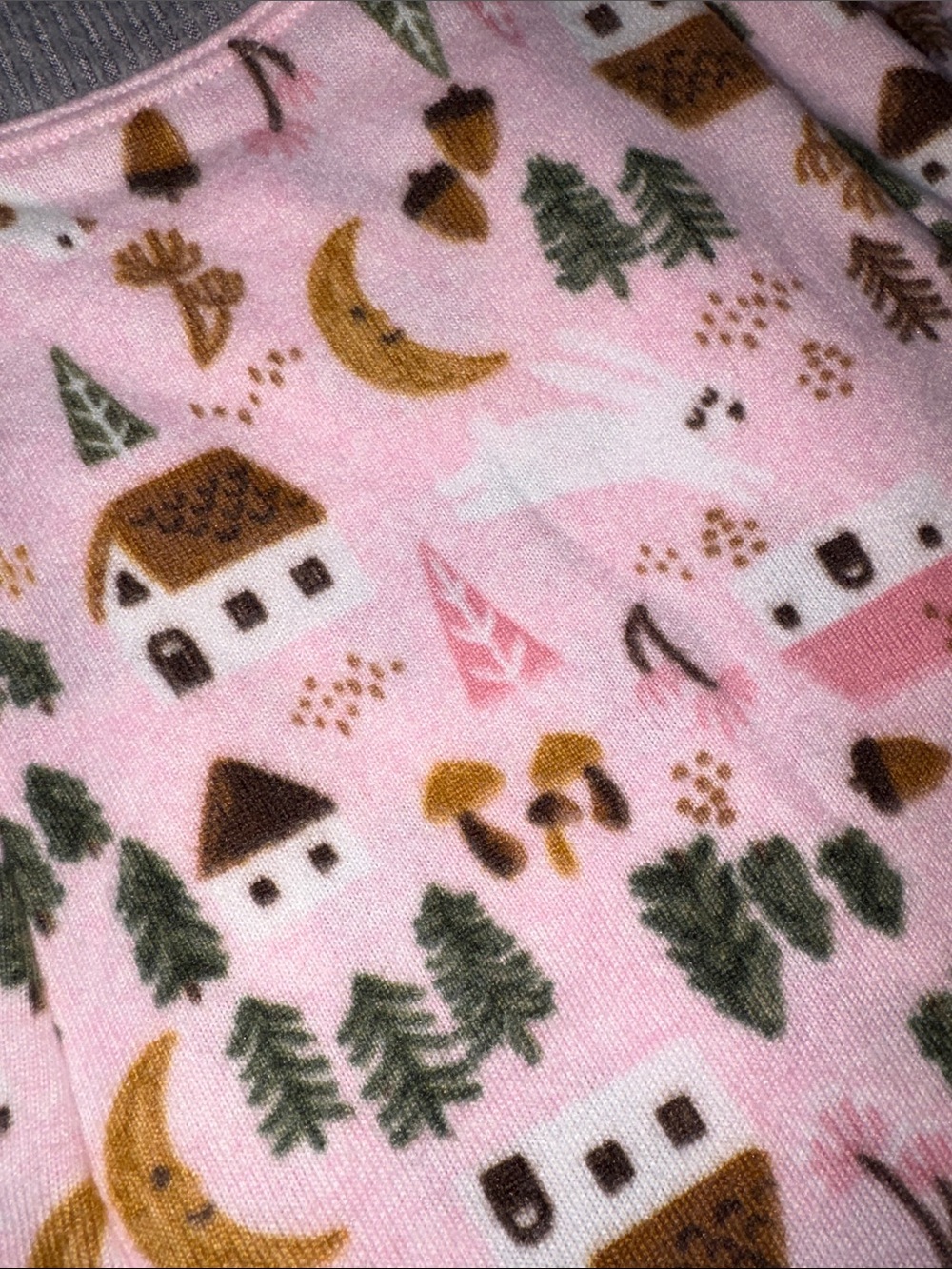 Cuddl Duds Women’s Pink Woodland Print Pajama Set NWT XXL - Picture 2 of 10